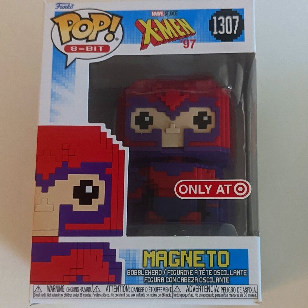 NWT 1307 Magneto X-Men '97 Funko POP! 8-Bit Collectible Vinyl Figure Marvel NEW